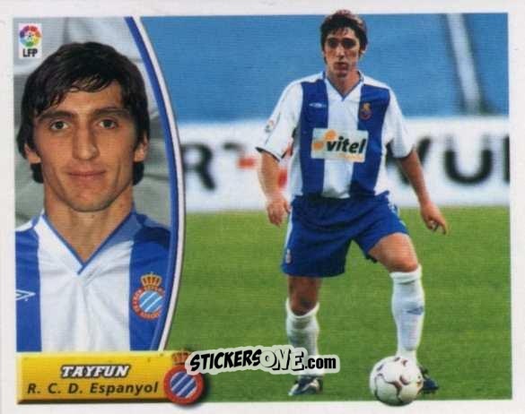 Cromo Tayfun - Liga Spagnola 2003-2004 n. 193 - Colecciones ESTE