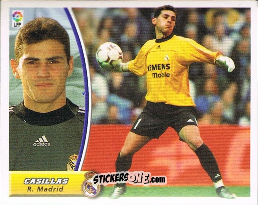 Figurina Casillas - Liga Spagnola 2003-2004 n. 208 - Colecciones ESTE