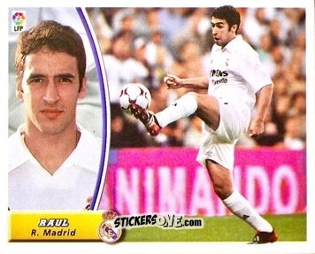 Sticker Raul González - Liga Spagnola 2003-2004 n. 229 - Colecciones ESTE