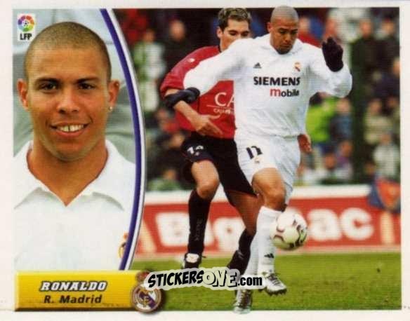 Figurina Ronaldo - Liga Spagnola 2003-2004 n. 230 - Colecciones ESTE