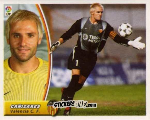 Sticker Cañizares - Liga Spagnola 2003-2004 n. 418 - Colecciones ESTE