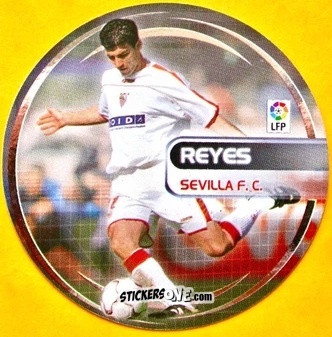 Sticker JC10. Reyes (Sevilla) - Liga Spagnola 2003-2004 n. 593 - Colecciones ESTE