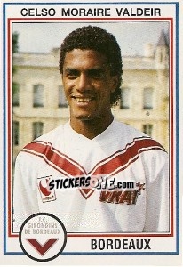 Cromo Celso Moraire Valdeir - FOOT 1992-1993 n. 25 - Panini