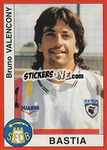 Figurina Bruno Valencony - FOOT 1994-1995 n. 54 - Panini