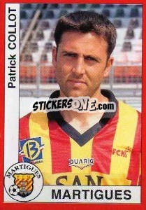 Figurina Patrcik Collot - FOOT 1994-1995 n. 168 - Panini