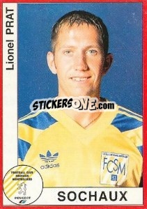 Figurina Lionel Prat - FOOT 1994-1995 n. 287 - Panini