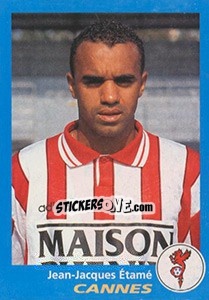Figurina Jean-Jacques Étamé - FOOT 1995-1996 n. 81 - Panini