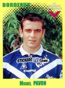Figurina Michel Pavon - FOOT 1997-1998 n. 47 - Panini