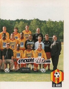 Figurina Equipe Le Mans - FOOT 1999-2000 n. 407 - Panini