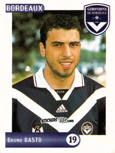 Figurina Bruno Basto - FOOT 2000-2001 n. 49 - Panini