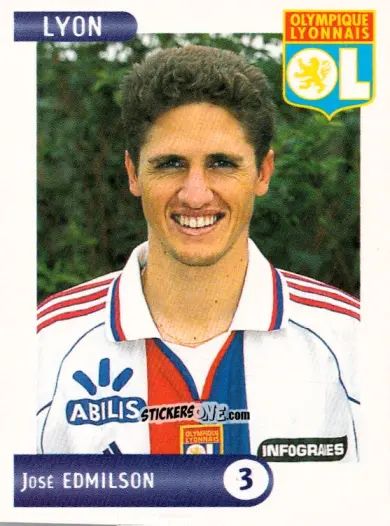 Figurina Jose Edmilson - FOOT 2000-2001 n. 122 - Panini