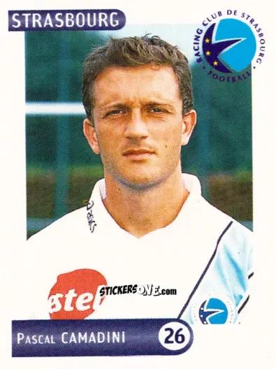 Sticker Pascal Camadini - FOOT 2000-2001 n. 296 - Panini
