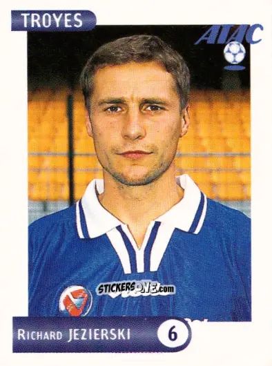 Cromo Richard Jezierski - FOOT 2000-2001 n. 329 - Panini