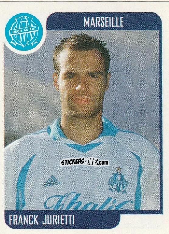 Cromo Franck Jurietti - FOOT 2001-2002 n. 181 - Panini