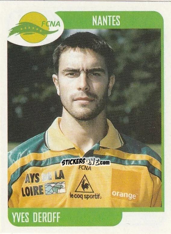 Sticker Yves Deroff - FOOT 2001-2002 n. 269 - Panini
