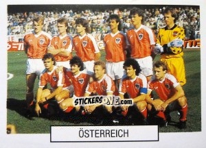 Cromo Team photo - Italia 1990. Goal Master n. 24 - Euroflash