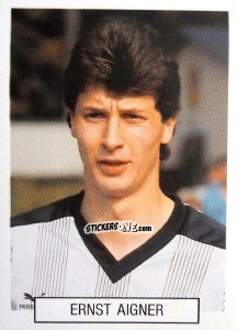 Figurina Ernst Aigner - Italia 1990. Goal Master n. 27 - Euroflash