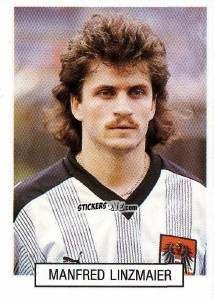 Figurina Manfred Linzmaier - Italia 1990. Goal Master n. 32 - Euroflash