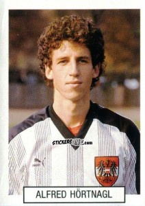 Figurina Alfred Hortnagl - Italia 1990. Goal Master n. 34 - Euroflash