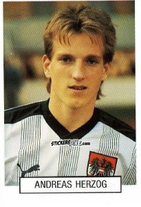 Figurina Andreas Herzog - Italia 1990. Goal Master n. 36 - Euroflash