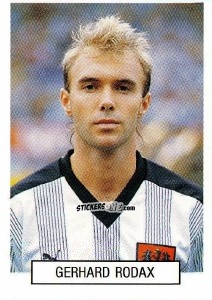 Figurina Gerhard Rodax - Italia 1990. Goal Master n. 38 - Euroflash