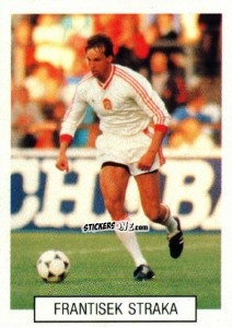Cromo Frantisek Straka - Italia 1990. Goal Master n. 45 - Euroflash