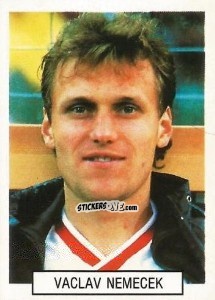 Cromo Vaclav Nemecek - Italia 1990. Goal Master n. 48 - Euroflash