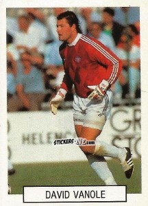 Cromo David Vanole - Italia 1990. Goal Master n. 59 - Euroflash