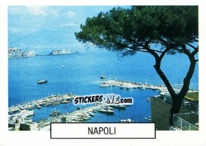 Sticker Napoli - Italia 1990. Goal Master n. 70 - Euroflash