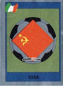 Cromo SSSR - Italia 1990. Goal Master n. 73 - Euroflash