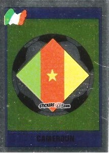 Cromo Cameroun - Italia 1990. Goal Master n. 75 - Euroflash