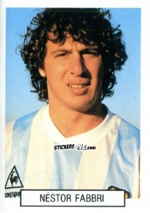 Cromo Nestor Fabbri - Italia 1990. Goal Master n. 81 - Euroflash