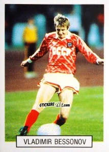 Cromo Vladimir Bessonov - Italia 1990. Goal Master n. 95 - Euroflash
