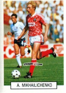 Figurina Aleksei Mikhailichenko - Italia 1990. Goal Master n. 102 - Euroflash