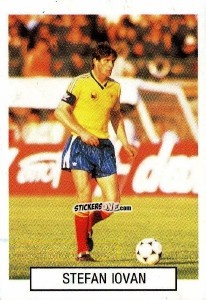 Figurina Stefan Iovan - Italia 1990. Goal Master n. 112 - Euroflash