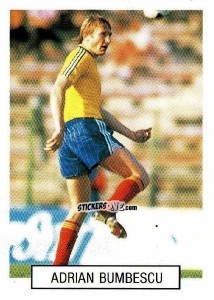 Sticker Adrian Bumbescu - Italia 1990. Goal Master n. 114 - Euroflash