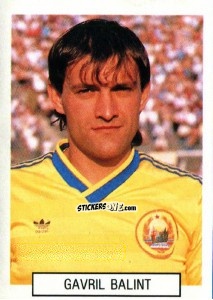 Sticker Gavril Balint - Italia 1990. Goal Master n. 122 - Euroflash