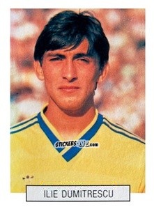 Sticker Ilie Dumitrescu - Italia 1990. Goal Master n. 123 - Euroflash