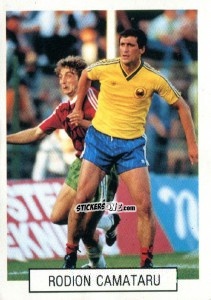 Figurina Rodion Camataru - Italia 1990. Goal Master n. 126 - Euroflash