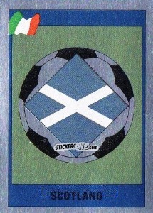 Cromo Scotland - Italia 1990. Goal Master n. 143 - Euroflash