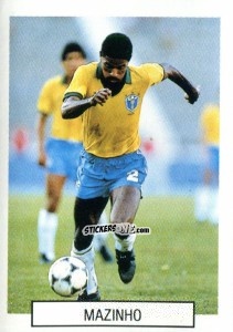 Cromo Mazinho - Italia 1990. Goal Master n. 151 - Euroflash