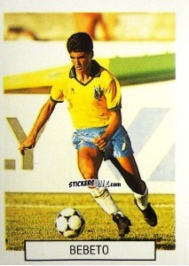Figurina Bebeto - Italia 1990. Goal Master n. 158 - Euroflash