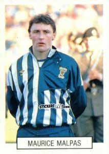 Figurina Maurice Malpas - Italia 1990. Goal Master n. 182 - Euroflash