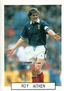 Cromo Roy Aitken - Italia 1990. Goal Master n. 183 - Euroflash