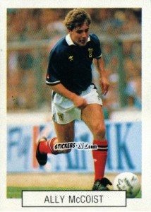 Figurina Ally McCoist - Italia 1990. Goal Master n. 193 - Euroflash