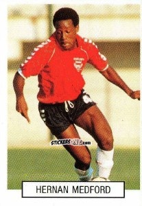 Figurina Hernan Medford - Italia 1990. Goal Master n. 206 - Euroflash