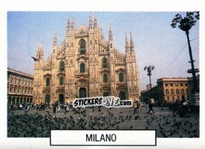 Cromo Milano - Italia 1990. Goal Master n. 208 - Euroflash