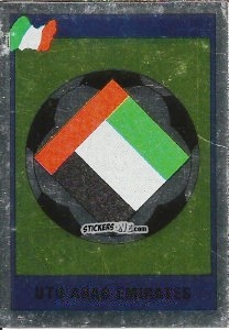 Cromo UAE - Italia 1990. Goal Master n. 213 - Euroflash