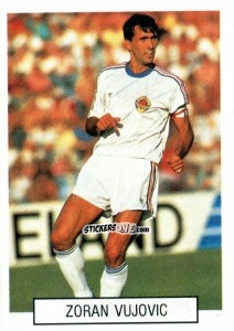 Figurina Zoran Vujovic - Italia 1990. Goal Master n. 235 - Euroflash