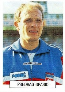 Cromo Predrag Spasic - Italia 1990. Goal Master n. 237 - Euroflash
